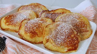 Breakfast idea with Nutella  How to make Nutella pancakes [upl. by Duval]