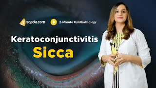 Keratoconjunctivitis Sicca  2Minute Ophthalmology  Medical Video  VLearning [upl. by Gurias]