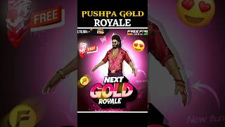 Pushpa Gold Royale 😱  freefire freefiremax trending shorts [upl. by Phoebe]