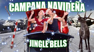 Christmas Song in Spanish for Kids amp Toddlers  Campana Navideña  Jingle Bells  Learn Spanish [upl. by Nonek815]