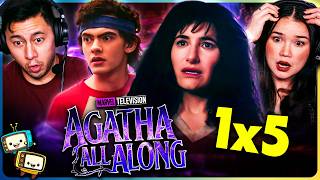 AGATHA ALL ALONG 1x5 Reaction  Marvel  Kathryn Hahn  Aubrey Plaza [upl. by Wampler]