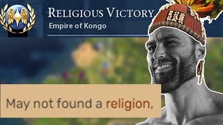 I Won A Religious Victory Without A Religion In Civilization 6 [upl. by Egarton]