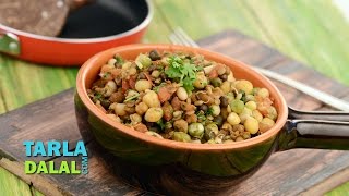 Sprouts Stir fry Healthy Snack by Tarla Dalal [upl. by Sanbo598]