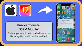 Fix Unable To Install  This App Connot Be Installed Because it’s Integrity Could Not Be Verified [upl. by Boser]