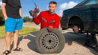 Fixing Strangers Broke Down Cars for Free Again [upl. by Elynad691]