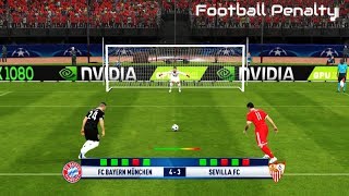 Bayern Munich vs Sevilla  UEFA Champions League  Penalty Shootout  PES 2017 Gameplay PC [upl. by Kristos]