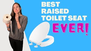 How to Install a Kohler Hyten Raised Toilet Seat  Install and Review [upl. by Erreid]