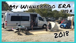 2018 WINNEBAGO ERA 170M TOURING COACH  Van Life [upl. by Llehsyt466]