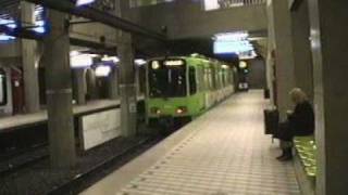 Mit Stadtbahn vom Steintor zum Kröpcke 1990 [upl. by Amor]