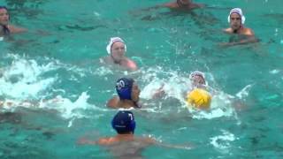 Water polo sibling rivalry Harvard vs USAFA 25OCT2015 Harrison brother highlights [upl. by Ajay363]