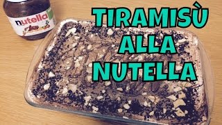 TIRAMISU ALLA NUTELLAno bake [upl. by Simona]