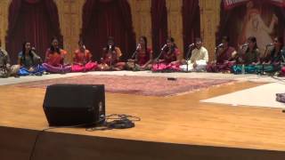 72Melaragamalika rendition by Smt Kiranavalis students at Cleveland Aradhana 2014Part 1 [upl. by Cohberg]