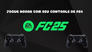 RESOLVENDO  PROBLEMA COM CONTROLE EA FC 25  CONTROLE DE PS4 [upl. by Darcee]