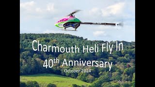 Charmouth Heli Fly In  40th Anniversary  October 2024 [upl. by Wake]