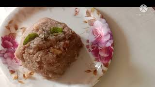 गोड रताळ्याचा शिरा sweet potato recipe in Marathi Indian fast recipe children food recipe [upl. by Ainel853]