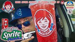 Wendys® Aruba Jam Sprite Remix Review 🏝️🥤  Back After 18 Years  theendorsement [upl. by Acirema780]