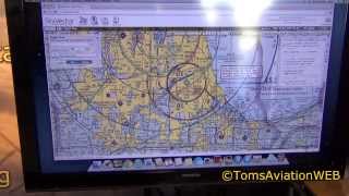 Skyvector Flight Planner Aeronautical Charts demostration EAA AirVentur 2013 [upl. by Yelsek567]