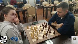 WFM Fatality 1941 vs A Minasyan 1707 Chess Fight Night CFN Rapid [upl. by Aihtnys]