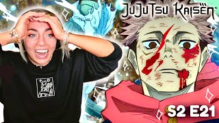 ITADORIS REVENGE  Jujutsu Kaisen Season 2 Episode 21 Reaction [upl. by Je460]