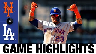 Mets vs Dodgers Game Highlights 82221  MLB Highlights [upl. by Laris]