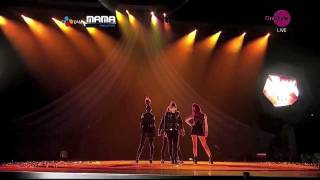 2NE1 내가제일잘나가Im The Best MAMA 2011 Performance [upl. by Ronoc]