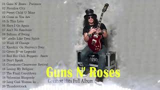 Gun N Roses Greatest Hits Full Album  Best Songs of Guns N Roses [upl. by Veronike]