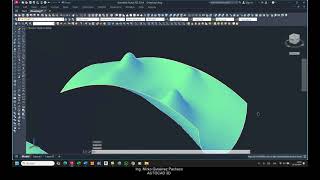 039 Autocad 3D  surface editing NURBS [upl. by Soluk]