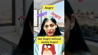 10 Powerful Synonyms for Very Angry  Improve Your English Vocabularyquotytshortsindia [upl. by Nottap]