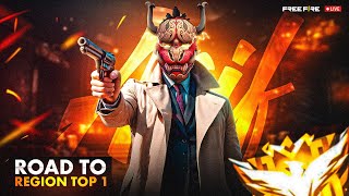 Dominating Top 1 Grandmaster V Badge amp Hackers Lobby  Free Fire Live [upl. by Ahlgren]