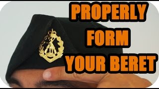 HOW TO Properly form a Beret [upl. by Wira]