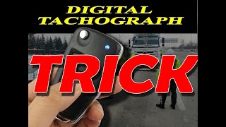 DIGITAL TACHOGRAPH TRICK [upl. by Yrrum]