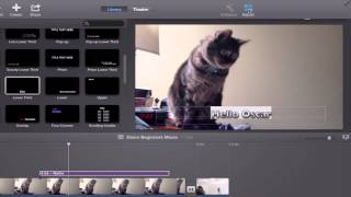 iMovie 10 Tutorial Beginners and Basics [upl. by Negyam]