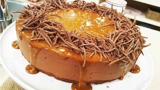 Marquise de chocolate con salsa de dulce de leche [upl. by Kcarb]