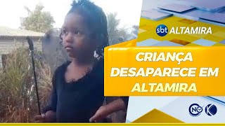 Criança de 5 anos desaparece na área rural de Altamira SBT Altamira [upl. by Cosma]