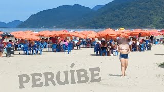 PERUÍBE HOJE 280424 PLENO DOMINGÃO MOVIMENTADO NA PRAIA DE PERUÍBE MUITO SOL E CURTIÇÃO [upl. by Peggie]