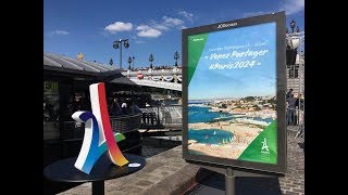 JCDecaux supports Paris 2024 on Olympic Days  JCDecaux France [upl. by Dammahum]