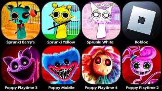 Poppy Playtime 3 MobilePoppy Playtime Chapter 4Poppy Mobile 1 2Roblox HORROR SPRUNKI PRISON RUN [upl. by Aryamoy]