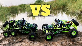 Wltoys 12427 vs Wltoys 18628  Wltoys 4x4 vs 6x6  Wltoys RC Car [upl. by Chantalle923]