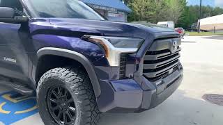 2022 tundra with leveling kit and 2956020 [upl. by Lubbi949]