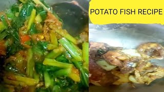 POTATO AND FISH TASTY RECIPES IN SAUDI ARABIA 👆😱😱😱😋😋😋😋😋😋😋 [upl. by Yelekreb22]