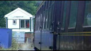 quotThe Welsh Mountaineerquot passes Llanrwst North Station [upl. by Blandina]