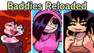 Friday Night Funkin VS FNF Baddies Reloaded FULL WEEK  Cutscenes FNF Mod Stalker GirlPicoGF [upl. by Eiramana]