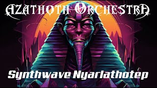 Azathoth Orchestra  Synthwave Nyarlathotep  music video in the style of 80s artist Patrick Nagel [upl. by Aliuqa]