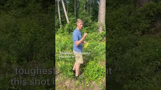 Bogey on a Par 3… Long Disc Golf Hole shorts discgolf fail [upl. by Uund]