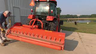 FLAIL mower Offset What IS IT How to USE it [upl. by Tram]