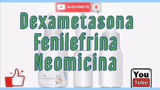 Dexametasona Fenilefrina y Neomicina atomizador nasal  Para que sirve Dosis y más  Todo Medicame [upl. by Nyluqcaj]