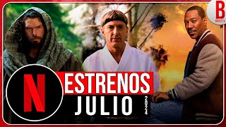 Estrenos NETFLIX JULIO 2024  Series y Películas [upl. by Asseral932]