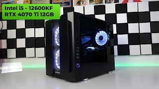 Intel i5  12600KF  RTX 4070 Ti 👽 EPIC mATX PC BUILD in 2024  Test 1080p 1444p 2160p [upl. by Estus]