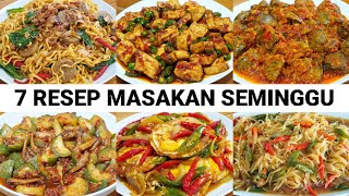 7 RESEP MASAKAN SEHARIHARI MUDAH DAN LEZAT  SEMUA ORANG MENYUKAINYA [upl. by Marthe]