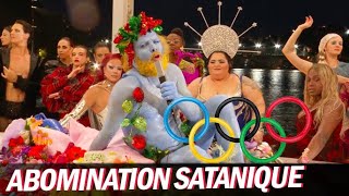 Ouverture des jeux olympiques 2024  Cérémonie satanique JO PARIS 2024 [upl. by Ailil17]